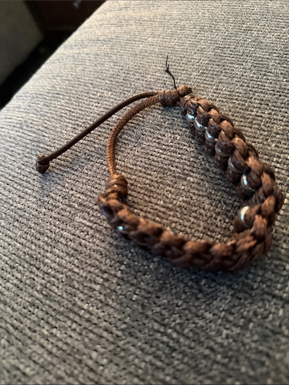 Braided Brown Adjustable Women’s Bracelet
